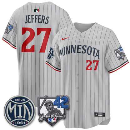 MIN 2026 Jackie Robinson Day Vapor Limited Jersey - All Stitched-DTD
