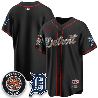 DET 2026 Independence Day USA Vapor Limited Jersey - Stitched-DTD