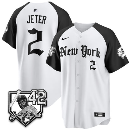 NYY 2026 Jackie Robinson Day Gothic Vapor Limited Jersey - All Stitched-DTD
