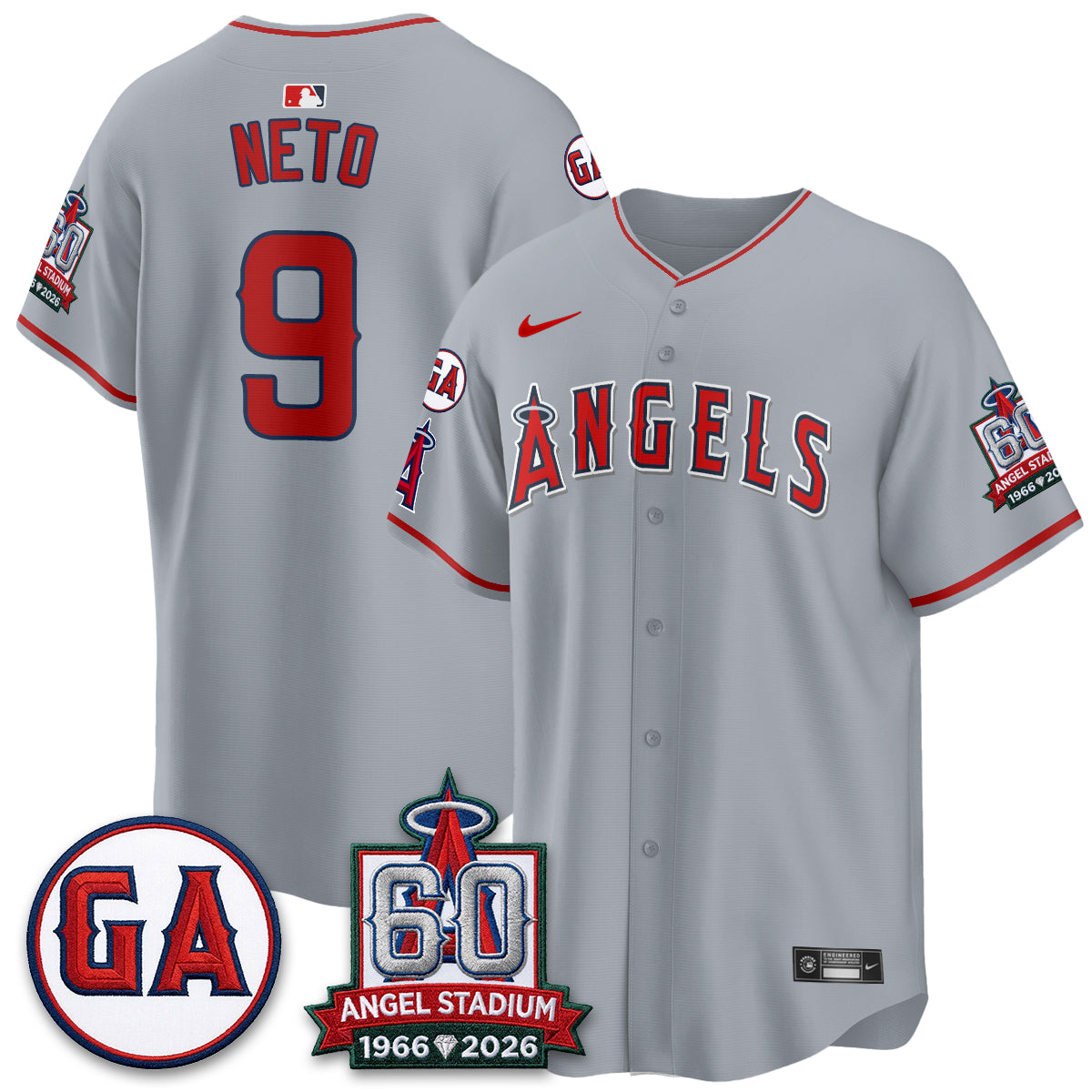 LAA 60th Anniversary Vapor Jersey - All Stitched V3-DTD