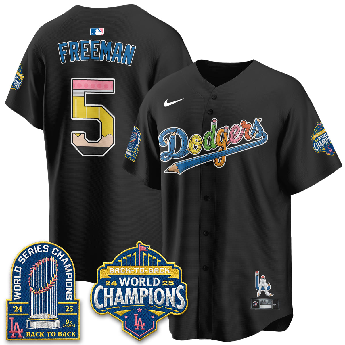 LAD x Back to School Style Vapor Jersey - Stitched-DTD