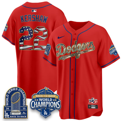 LAD 2026 Independence Day USA Vapor Limited Jersey - Stitched-DTD