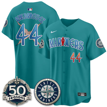SEA x Japanese Cartoon Vapor Limited Jersey - Stitched-DTD