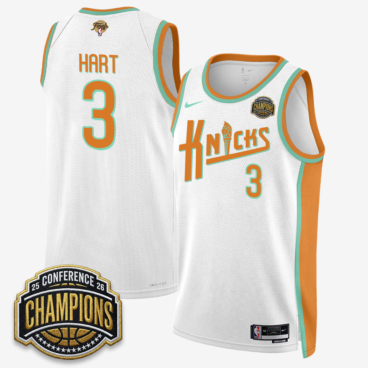 NYK 2026 Eastern Conference Champions Special Edition Jersey V2- Stitched-DTD