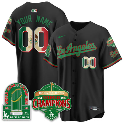 CUSTOM LAD Mexico Vapor Limited Jersey - 9x & B2B Champs - All Stitched-DTD