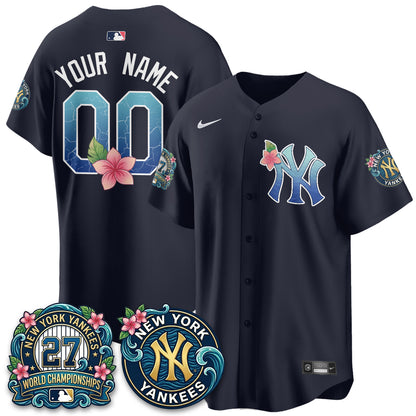 NYY "Aloha Spirit" Vapor Limited Custom Jersey - Printed-DTD
