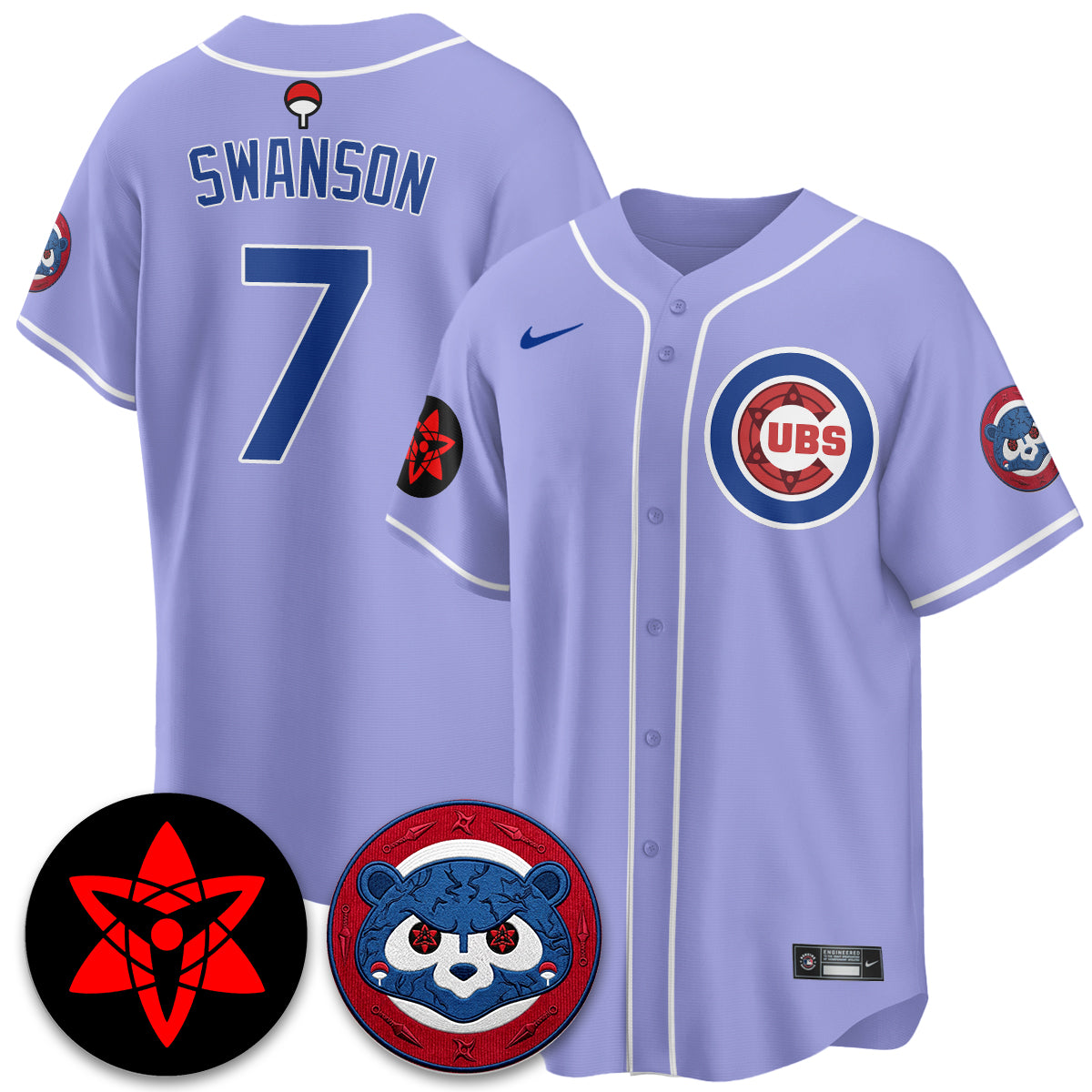 CHC Uchiha Sasuke Vapor Limited Jersey - Stitched-DTD