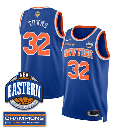 NYK 2026 NBA Eastern Conference Champions Vapor Jersey - Stitched-DTD