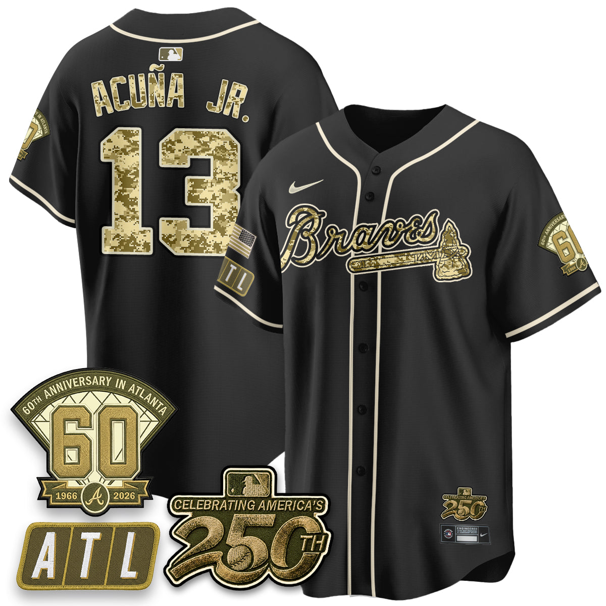 ATL Salute to Service 2026 Vapor Limited Jersey - All Stitched-DTD