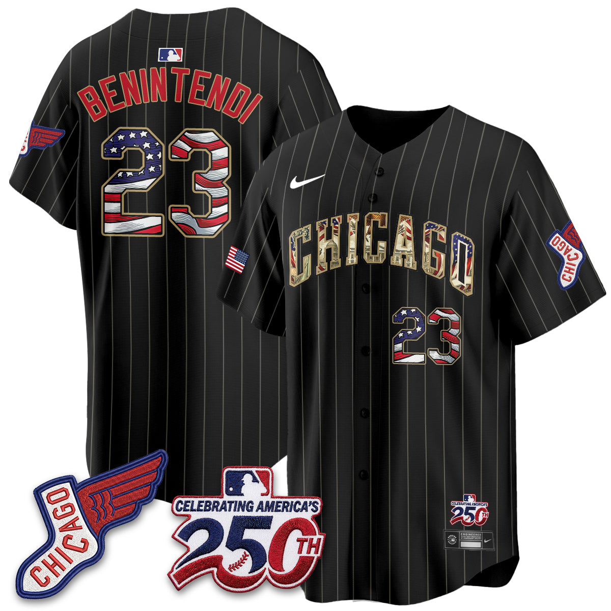 CWS 2026 Independence Day USA Vapor Jersey - Stitched-DTD