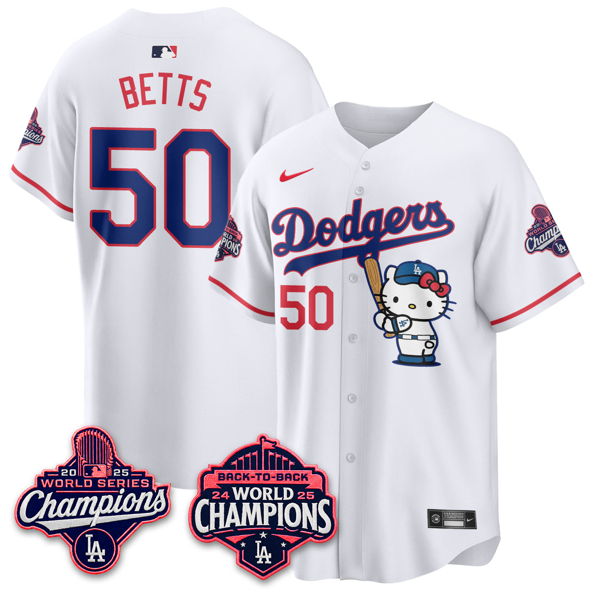 LAD x Hello Kitty Night 2026 Vapor Jersey - All Stitched-DTD