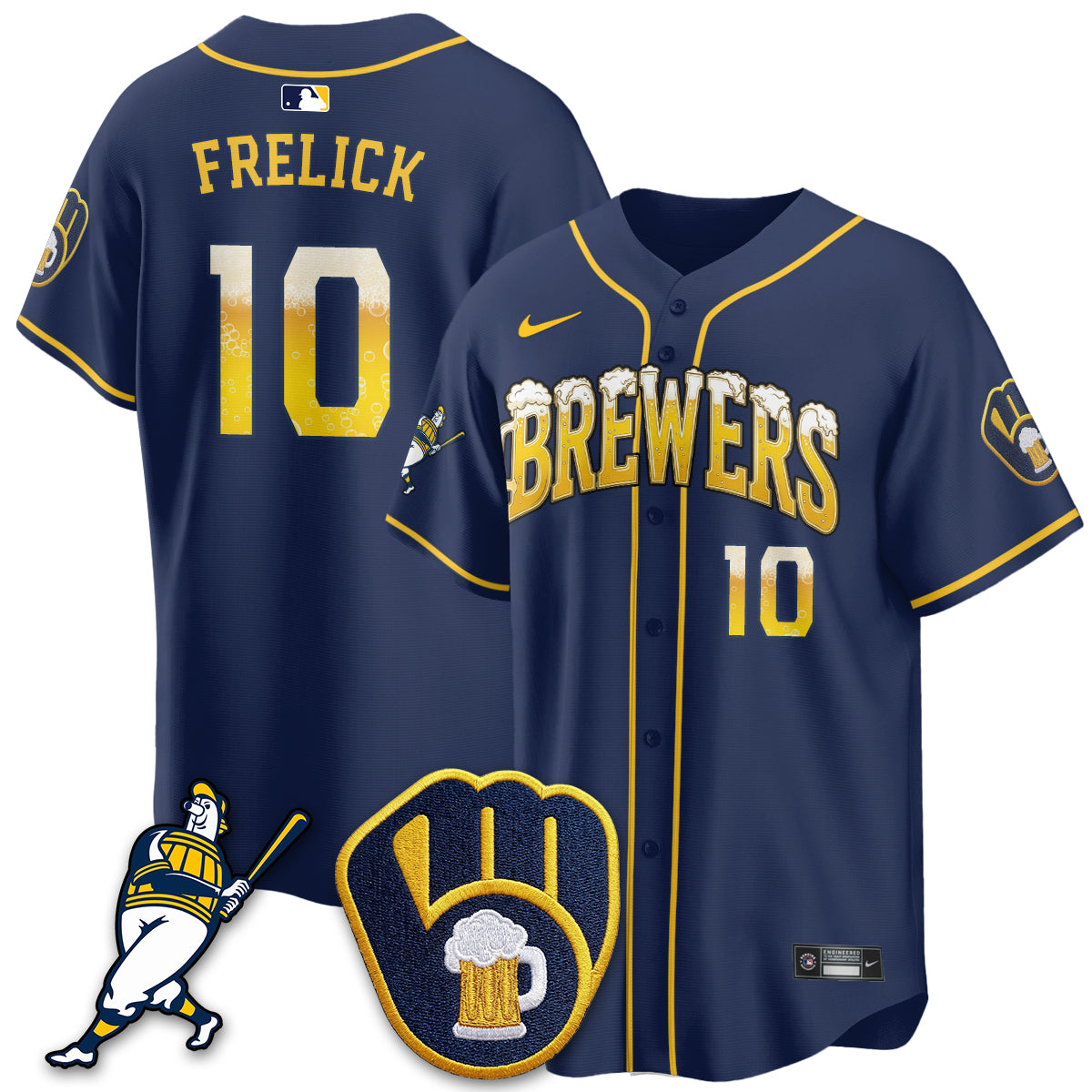 MIL "Pitcher & Pint" Edition Vapor Limited Jersey - Stitched-DTD