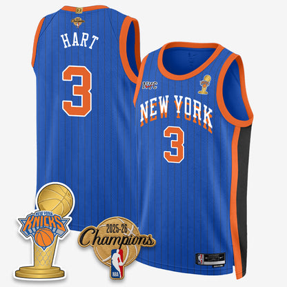 NYK 2026 Basketball Champions Vapor Jersey - Stitched-DTD
