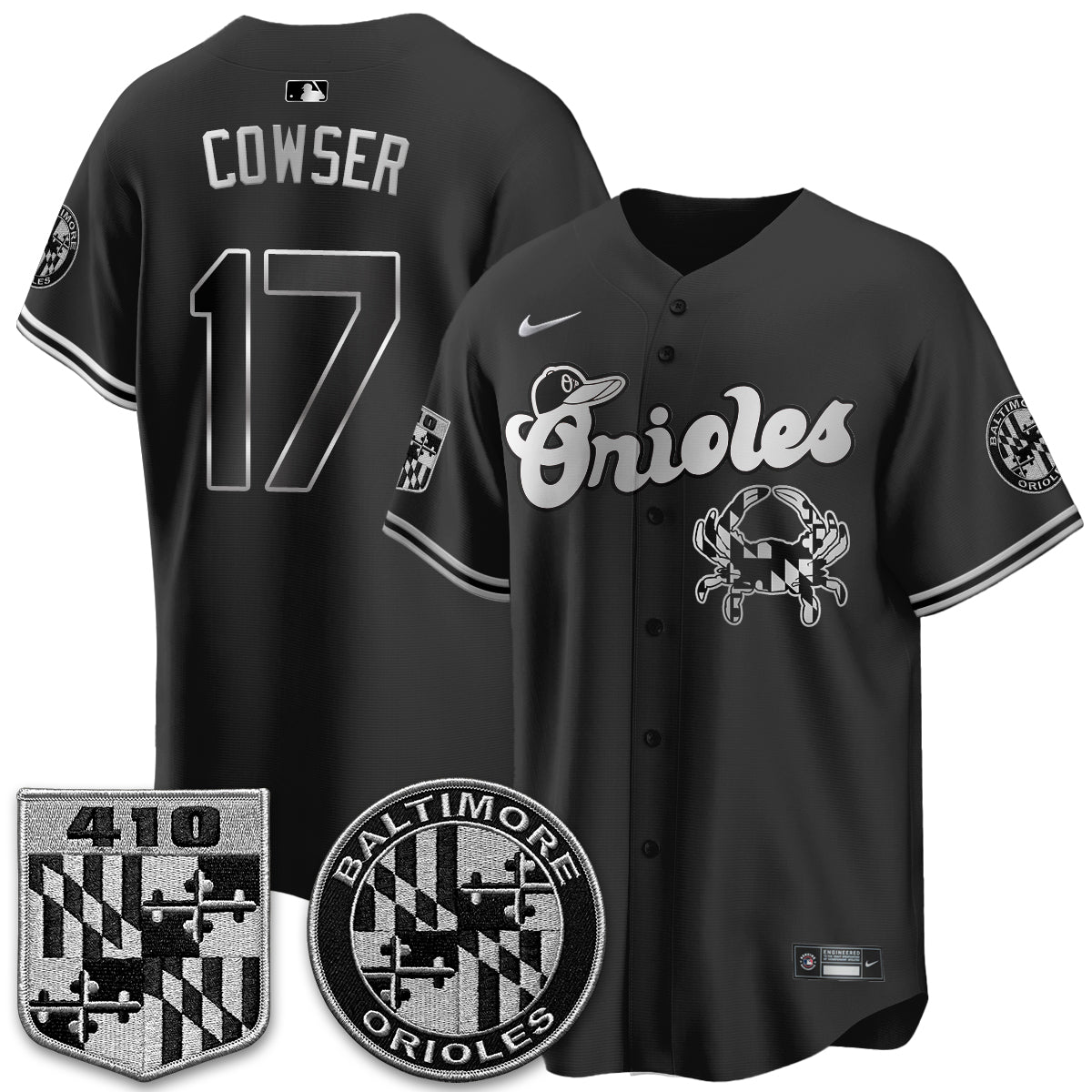 BAL Maryland Flag Vapor Limited Jersey - Stitched-DTD