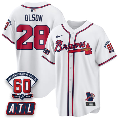 ATL 2026 60th Anniversary Vapor Limited Jersey - All Stitched-DTD