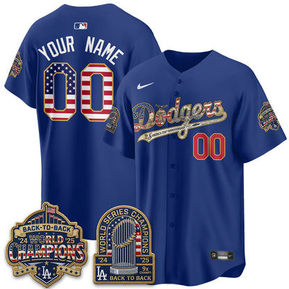 LAD America 250th Anniversary Limited Custom Jersey - Stitched-DTD