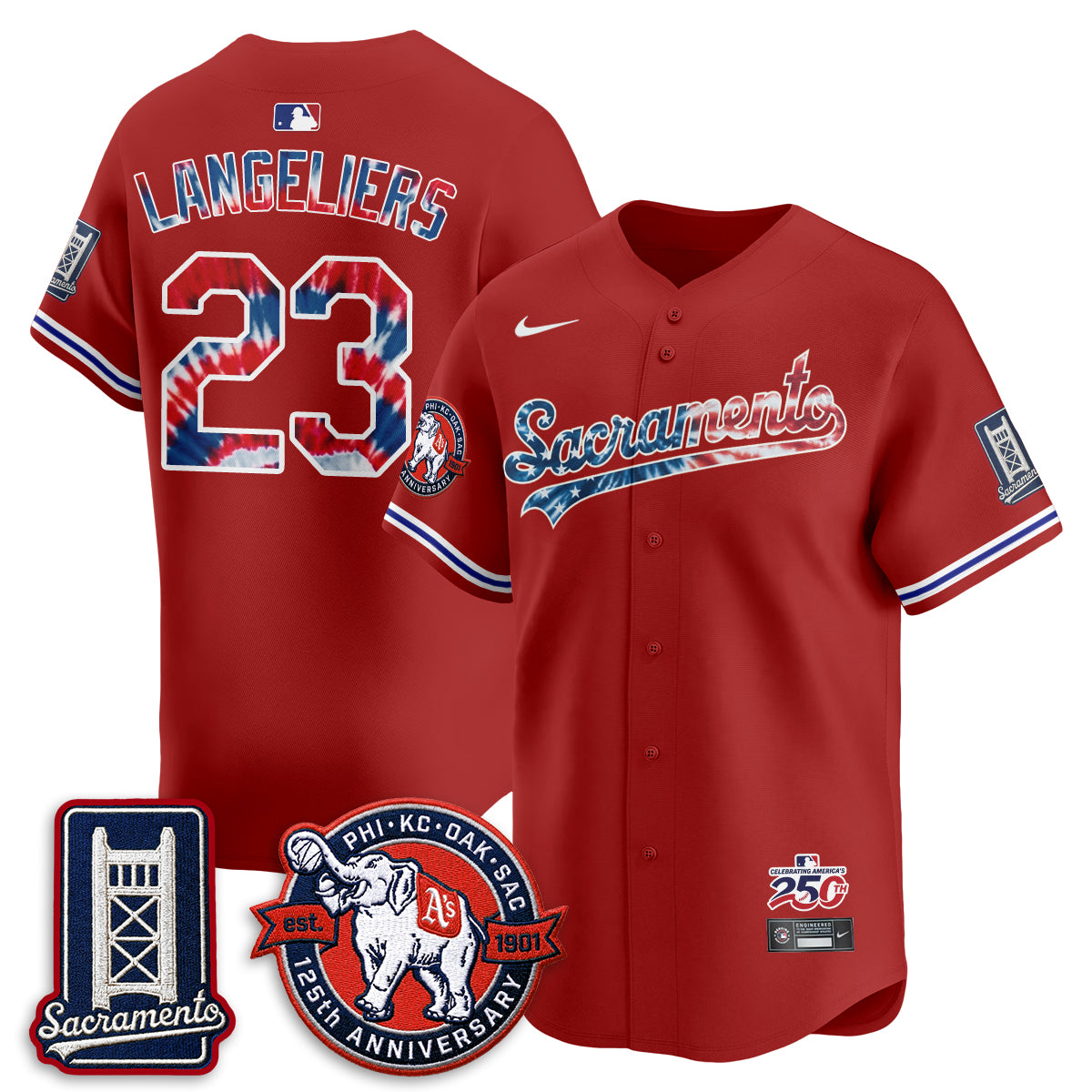 OAK Americana 2026 Vapor Limited Jersey - Stitched-DTD