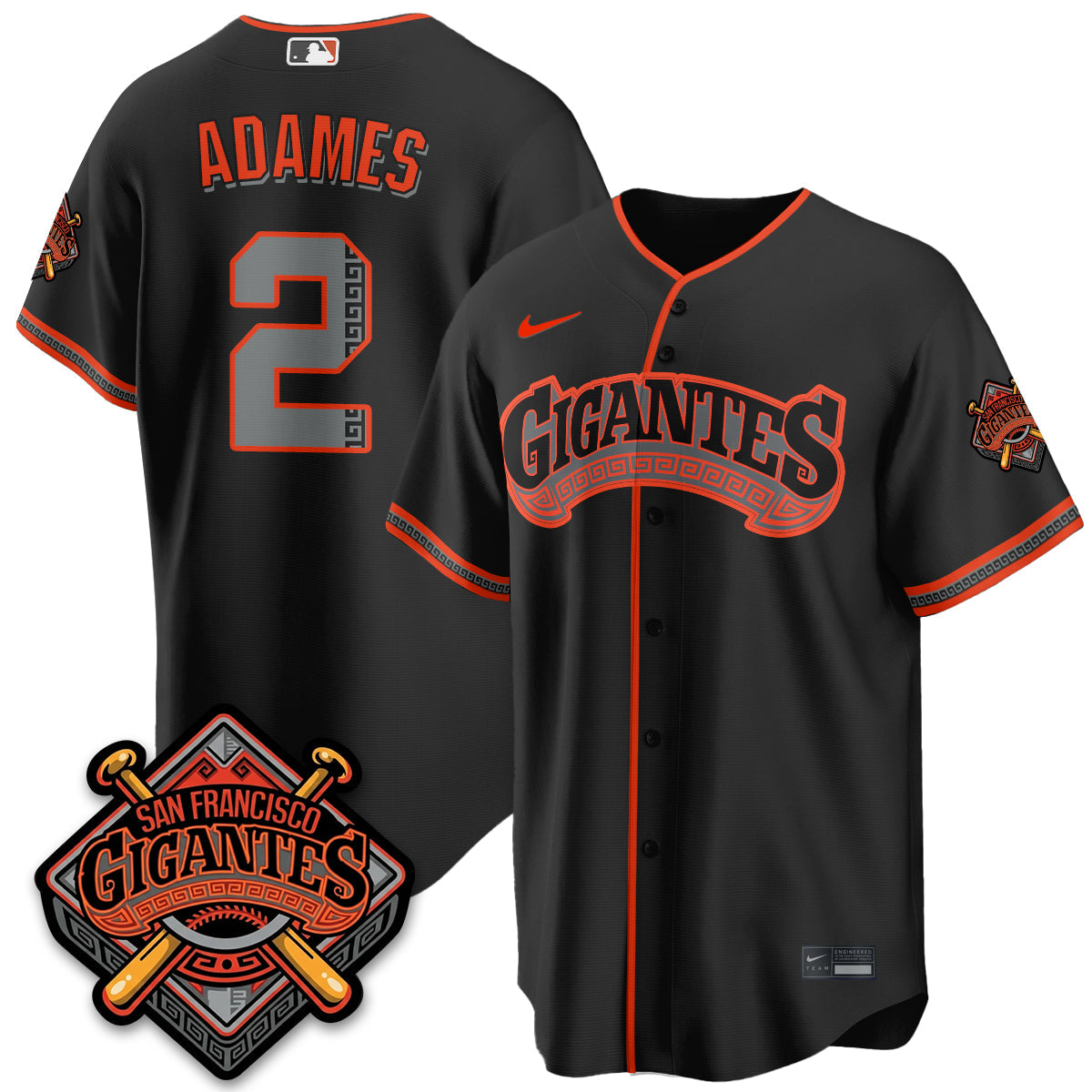 SF GIGANTES Vapor Limited Jersey - All Stitched-DTD