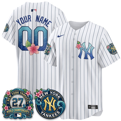 NYY "Aloha Spirit" Vapor Limited Custom Jersey - Printed-DTD
