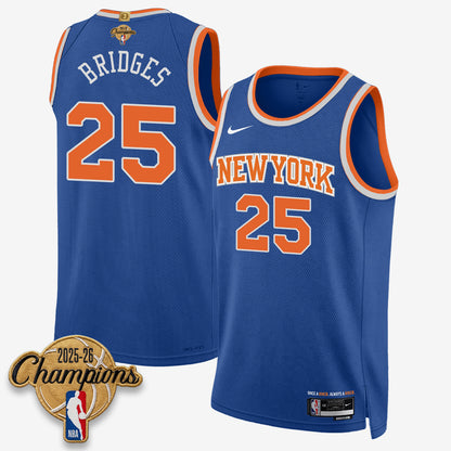 NYK 2026 Basketball Champions Vapor Jersey V2- Stitched-DTD