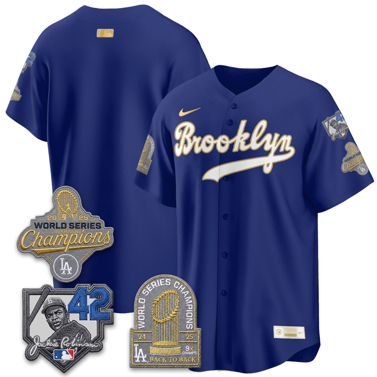 LAD 2026 Brooklyn Jackie Robinson Limited Jersey - All Stitched-DTD