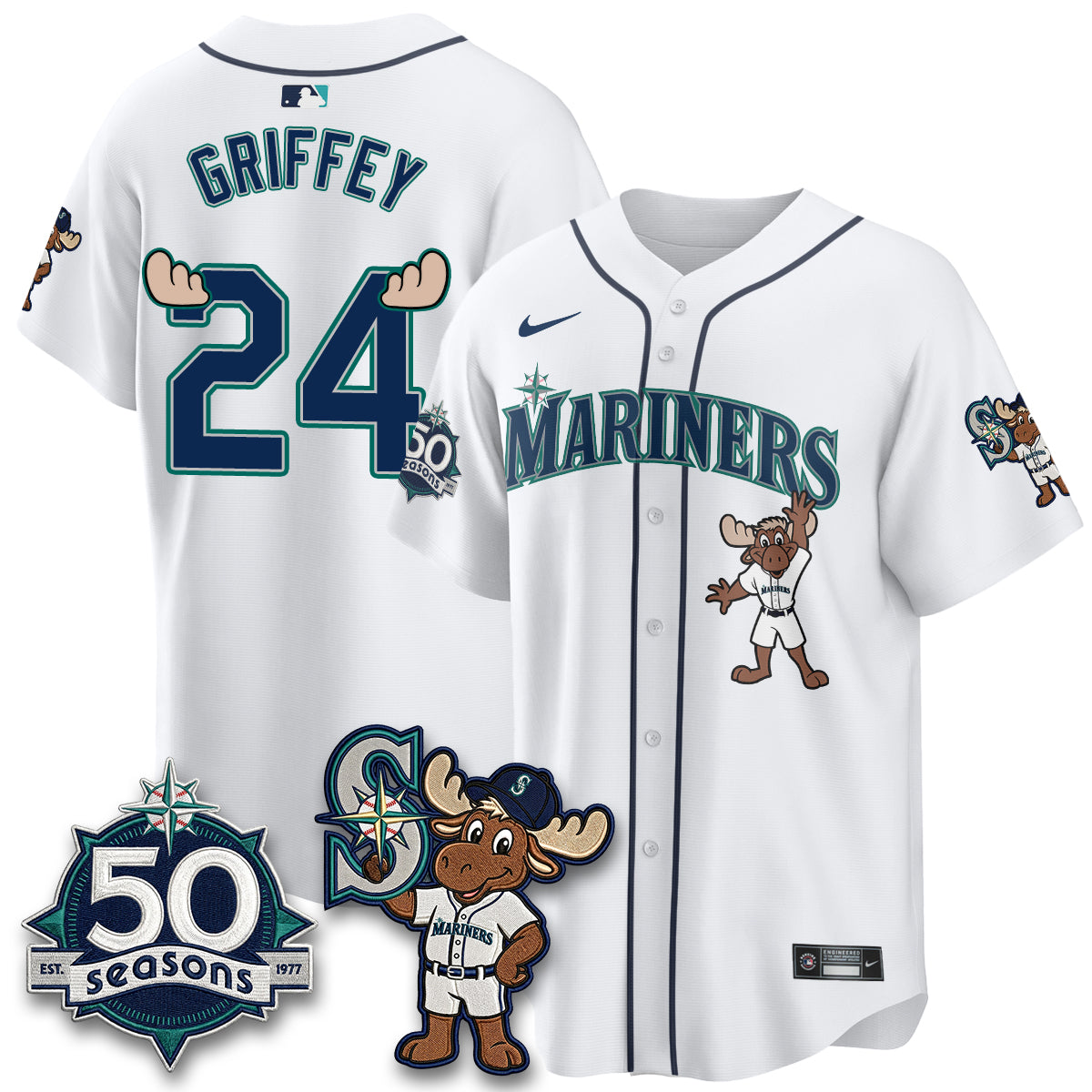 SEA Mascot Jersey - All Stitched-DTD
