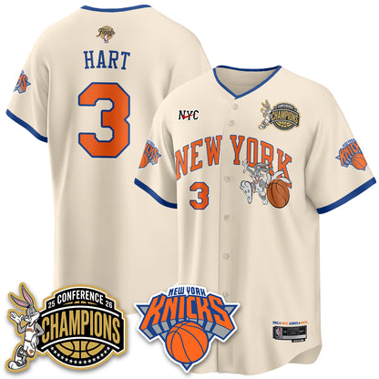NYK 2026 NBA Finals x Bunny Vapor Jersey V2- Stitched-DTD