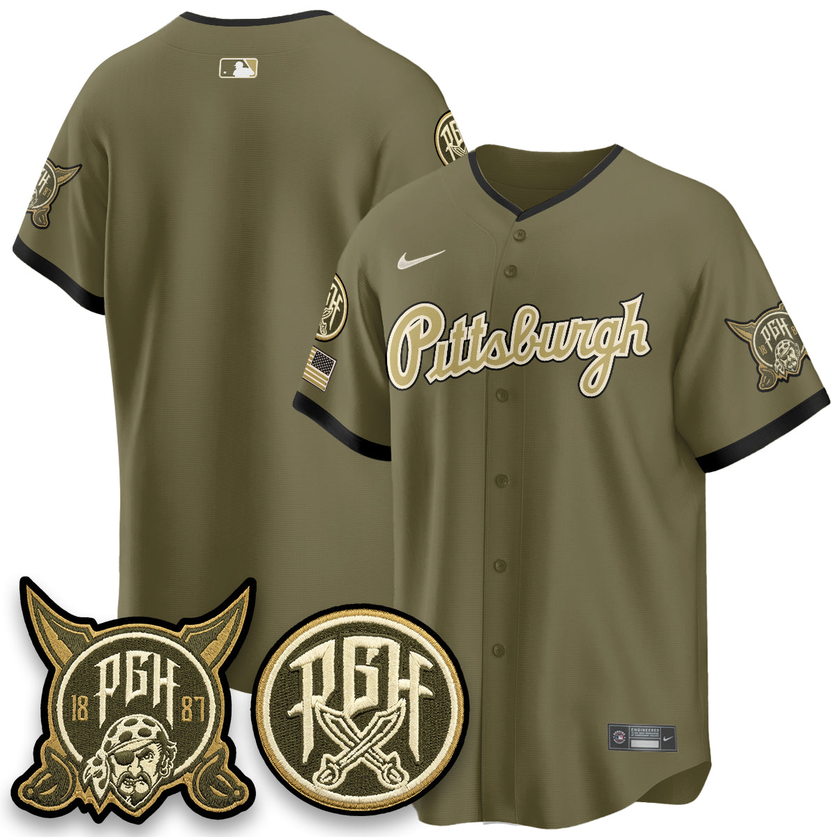 PIT 2026 Armed Forces Day Jersey - All Stitched-DTD