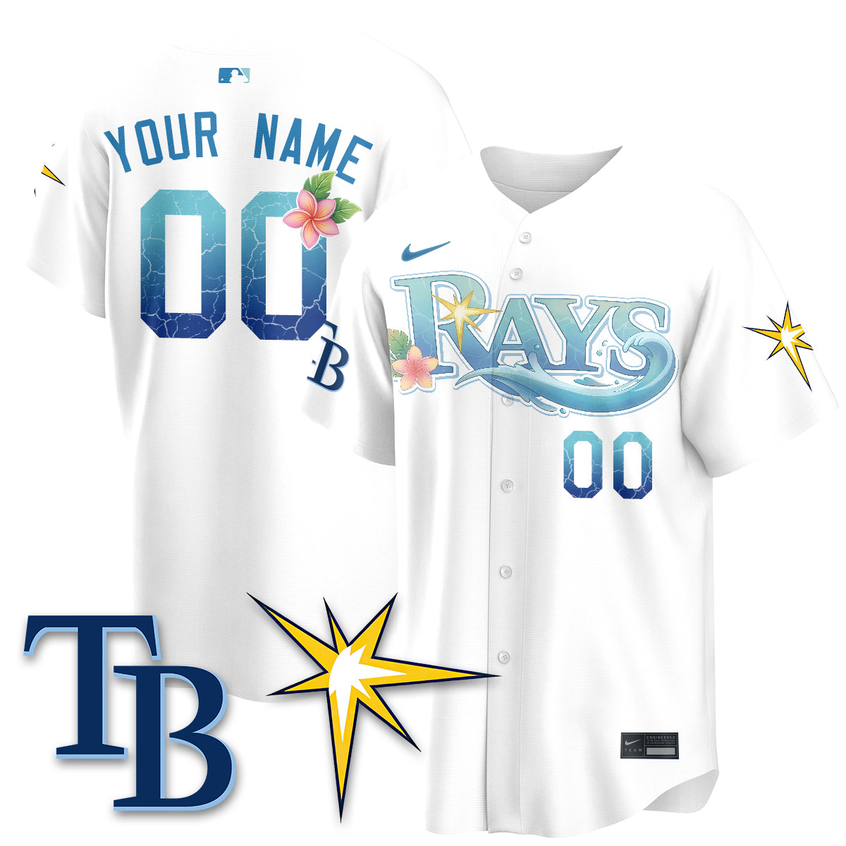 TB Aloha Spirit Vapor Limited Custom Jersey - Stitched-DTD
