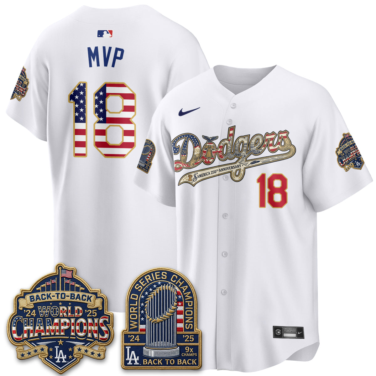 LAD America 250th Anniversary Limited Jersey - Stitched-DTD