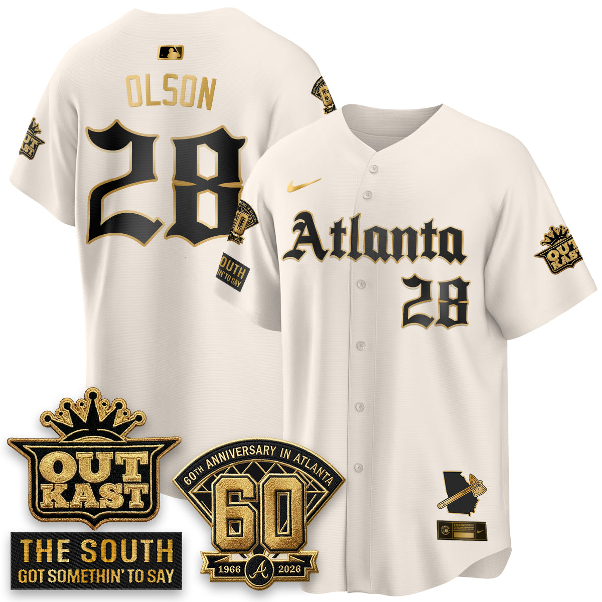 ATL 2026 Gothic Edition Vapor Limited Jersey - All Stitched-DTD