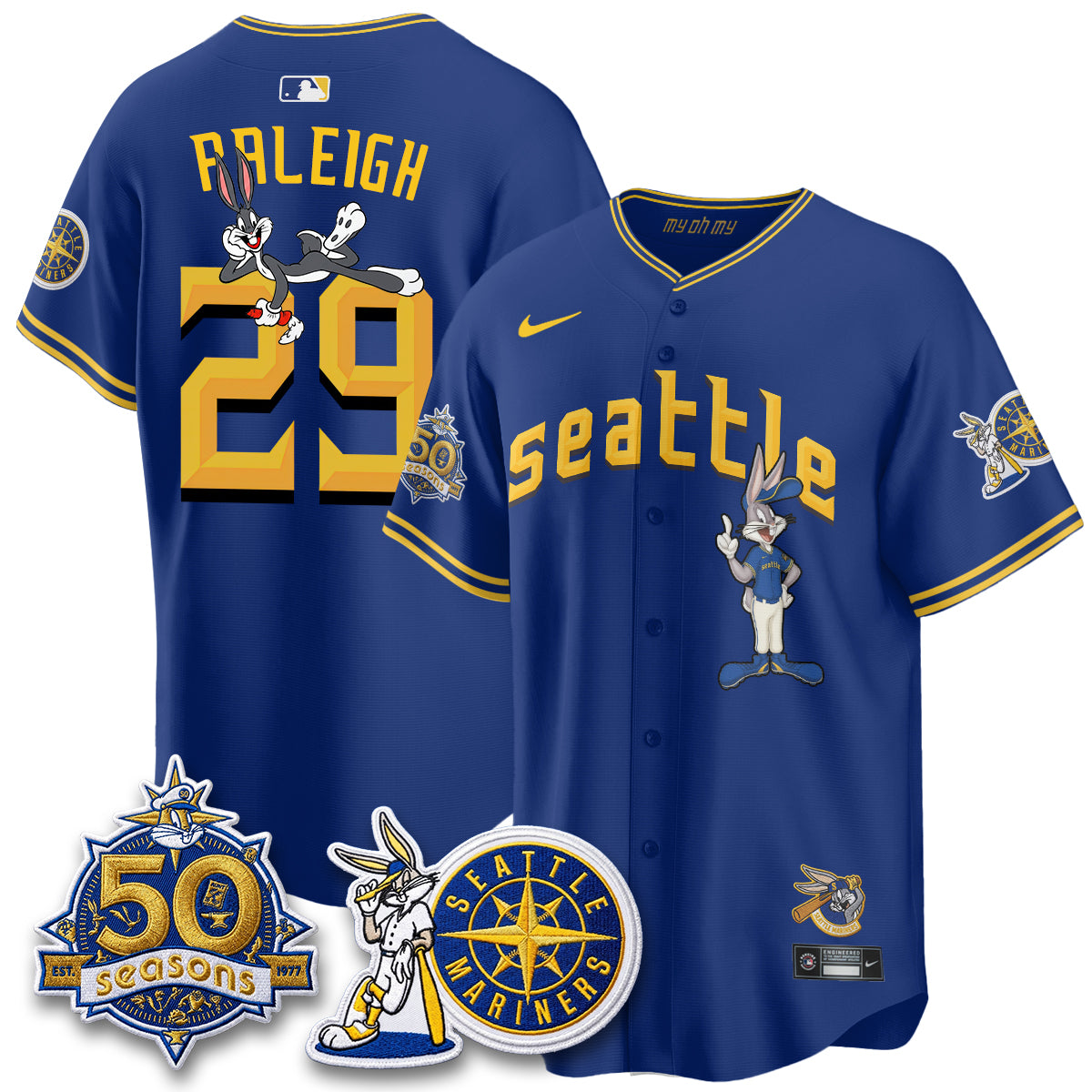 SEA x Bunny Vapor Premier Limited Jersey - Stitched-DTD
