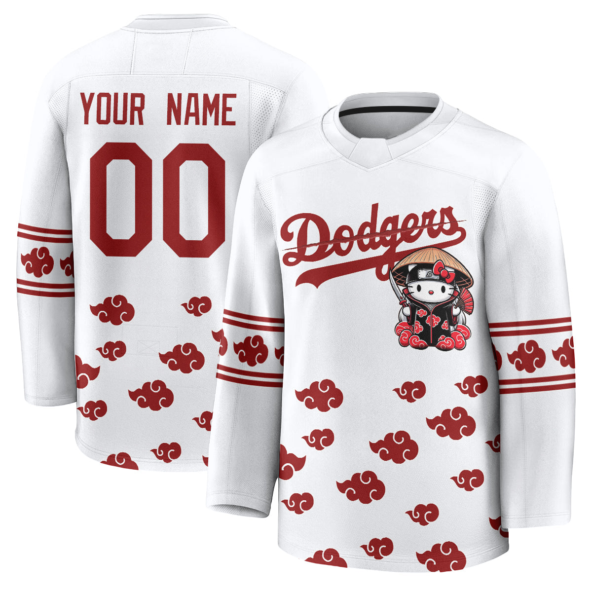 LAD Akatsuki Edition Vapor Custom Hockey Jersey - Stitched-DTD