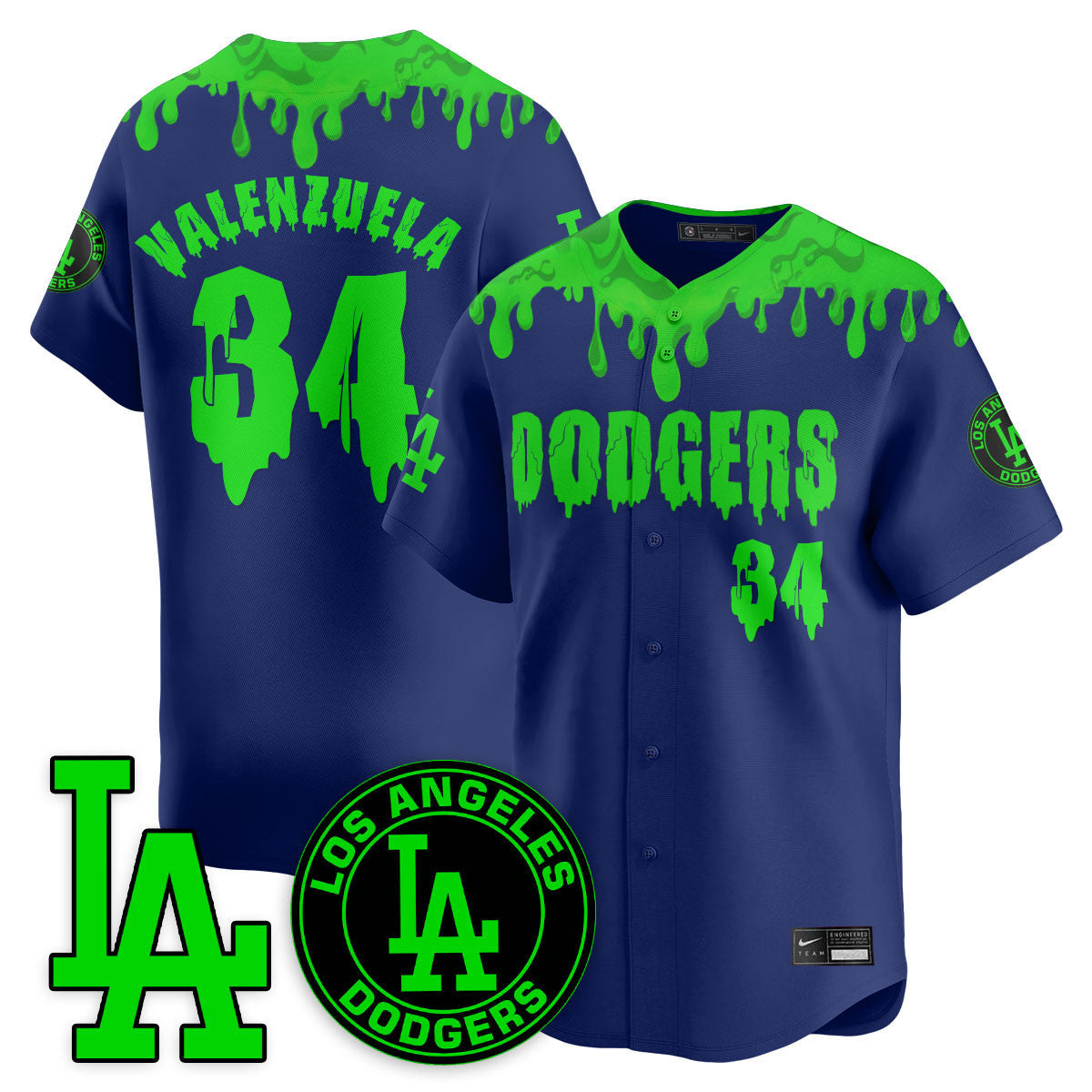 LAD "Slime Night Special" Jersey - Stitched-DTD