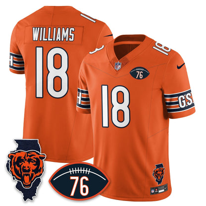 CHI Honor Steve McMichael Jersey - All Stitched-DTD