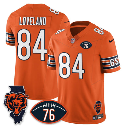 CHI Honor Steve McMichael Jersey - All Stitched-DTD