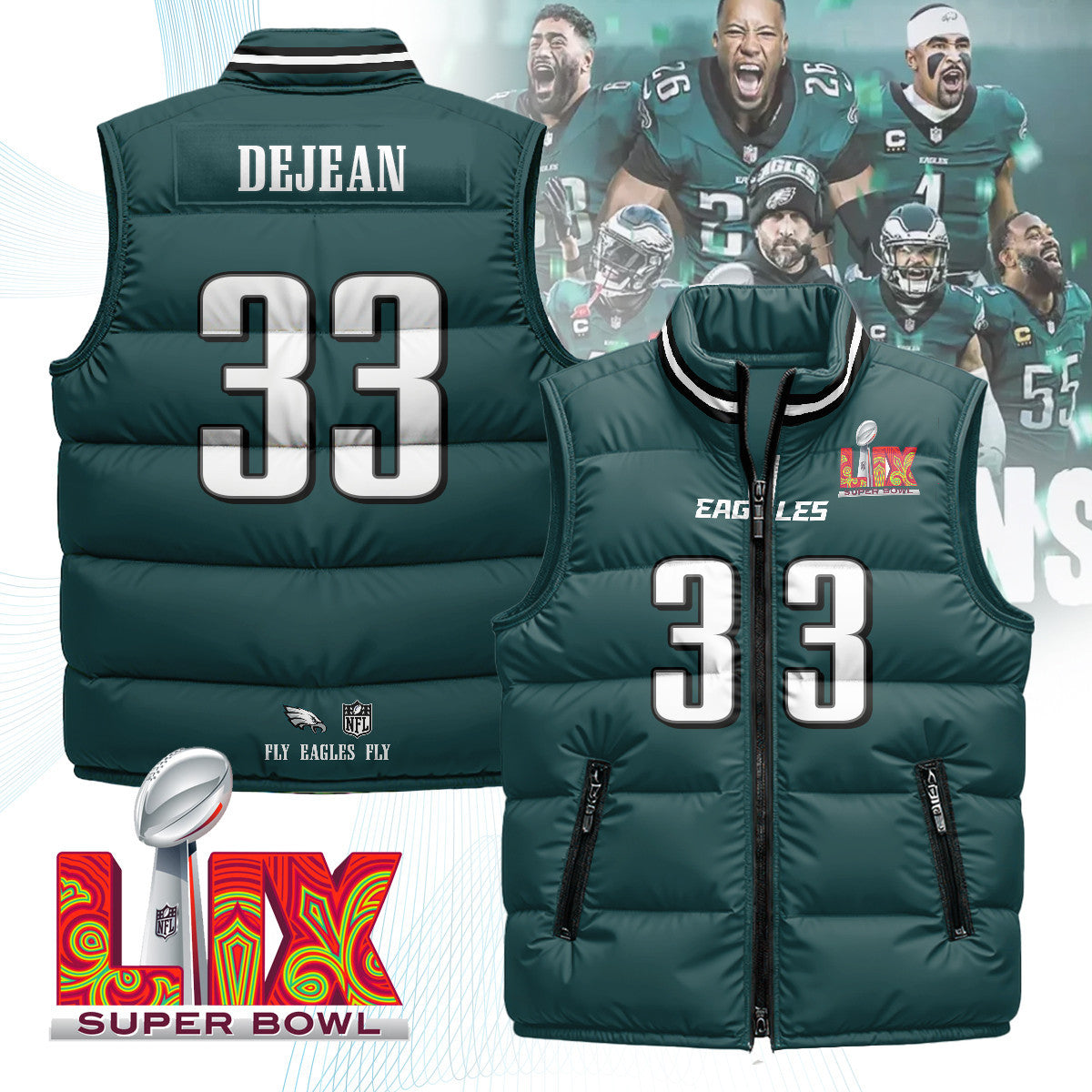 PHI Unisex Puffer Vest-DTD