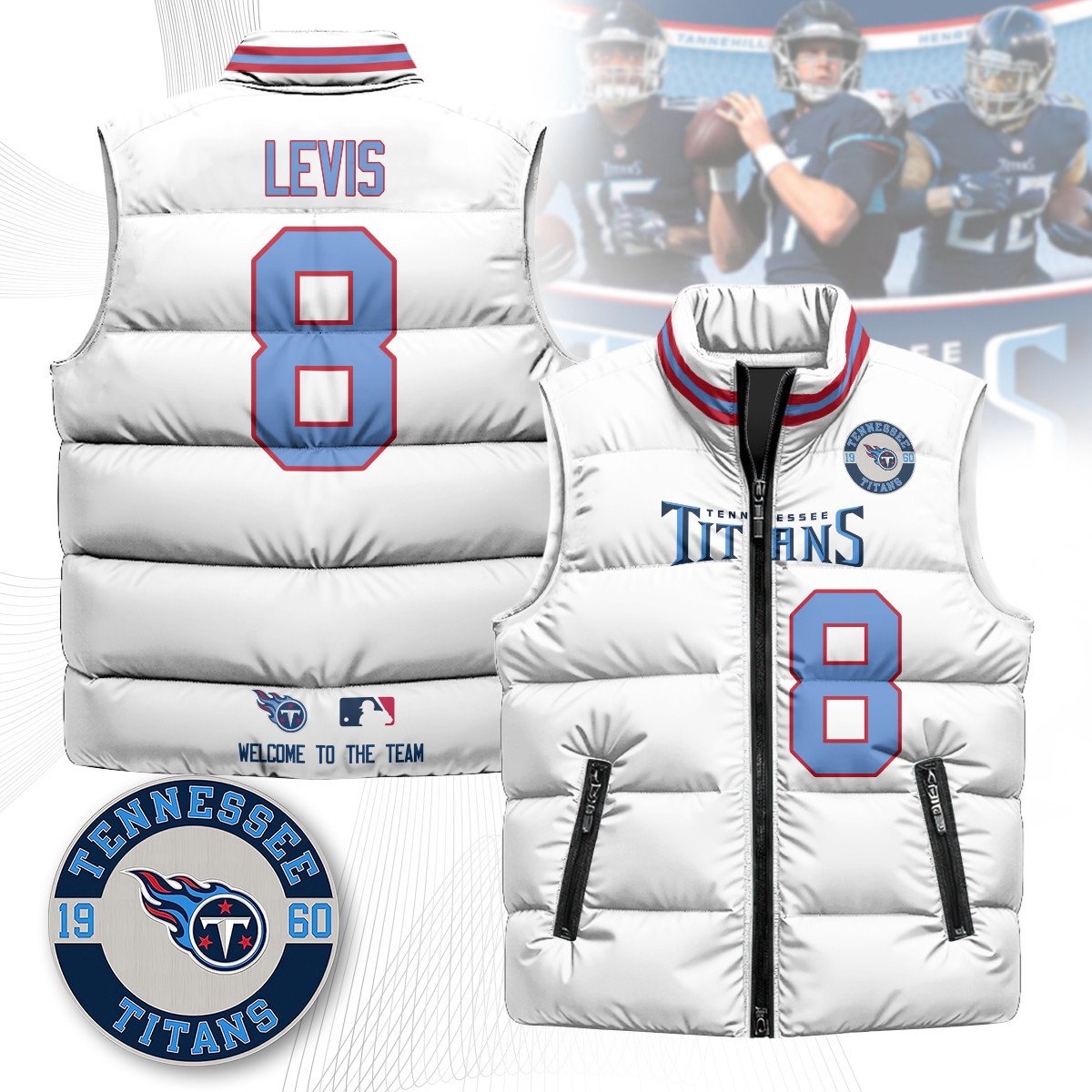 TEN Unisex Puffer Vest-DTD