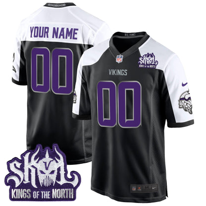 MIN 2024 Winter Warrior Skol Patch Game Custom Jersey - All Stitched-DTD