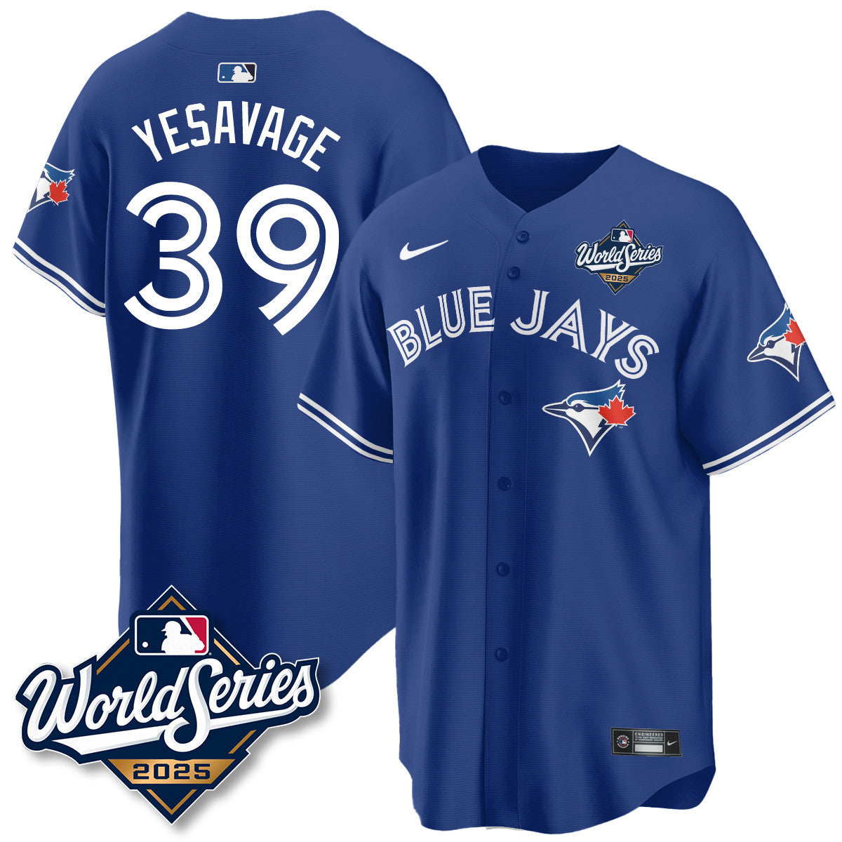 TOR 2025 World Series Jersey - All Stitched-DTD