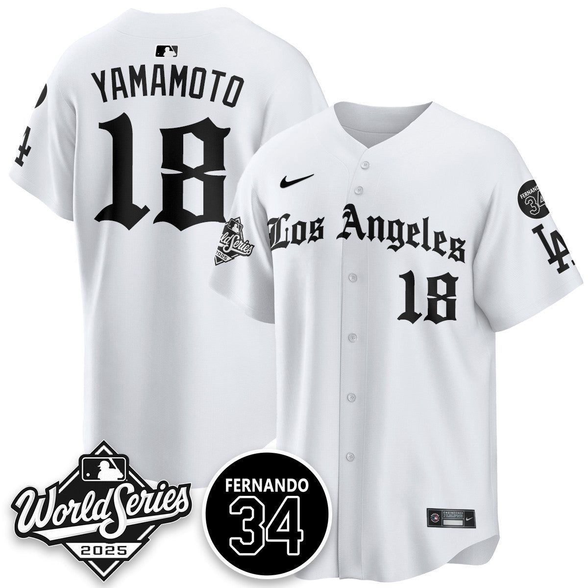 LAD 2025 Gothic NL Champions Jersey - All Stitched-DTD