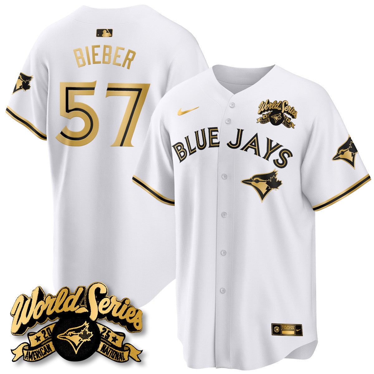 TOR 2025 American League Champions Jersey - All Stitched-DTD