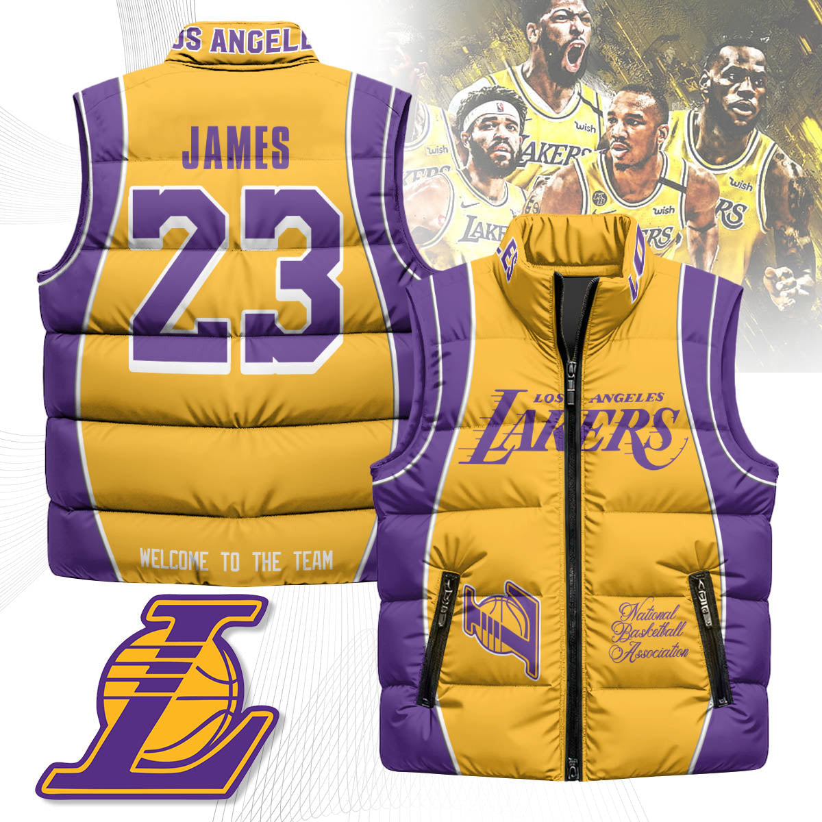 LAL Unisex Puffer Vest-DTD