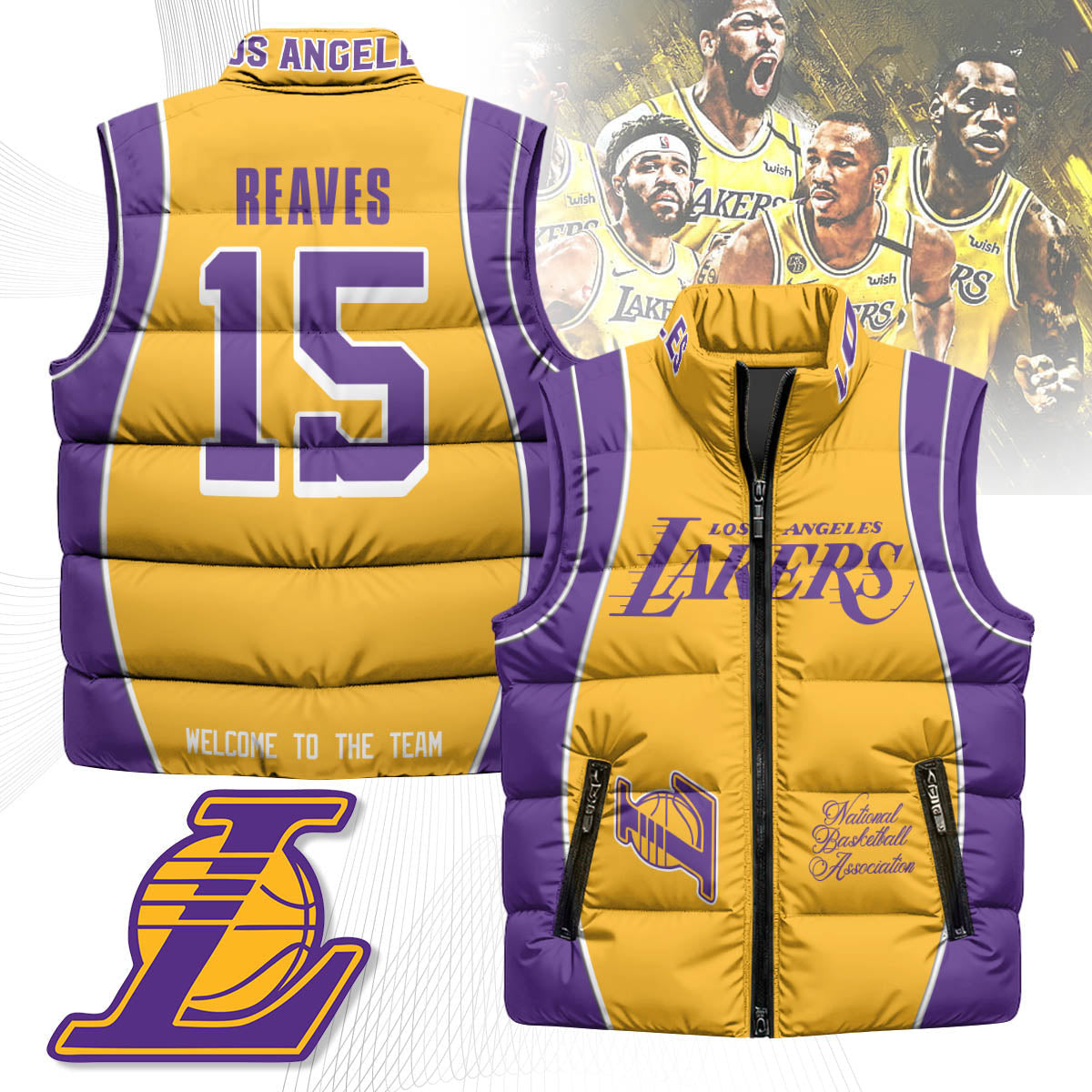 LAL Unisex Puffer Vest-DTD