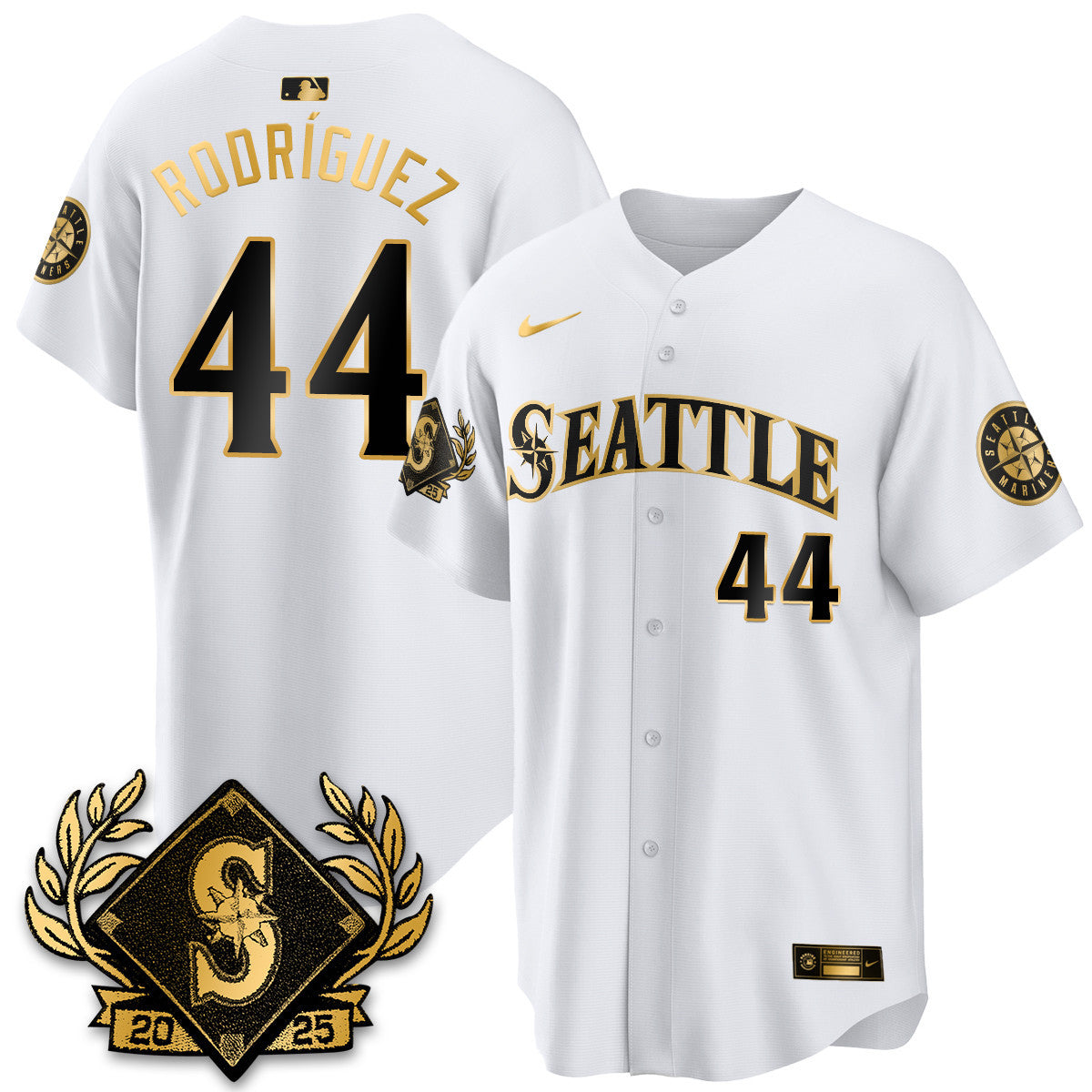 SEA 2025 Series Gold Jersey - All Stitched-DTD