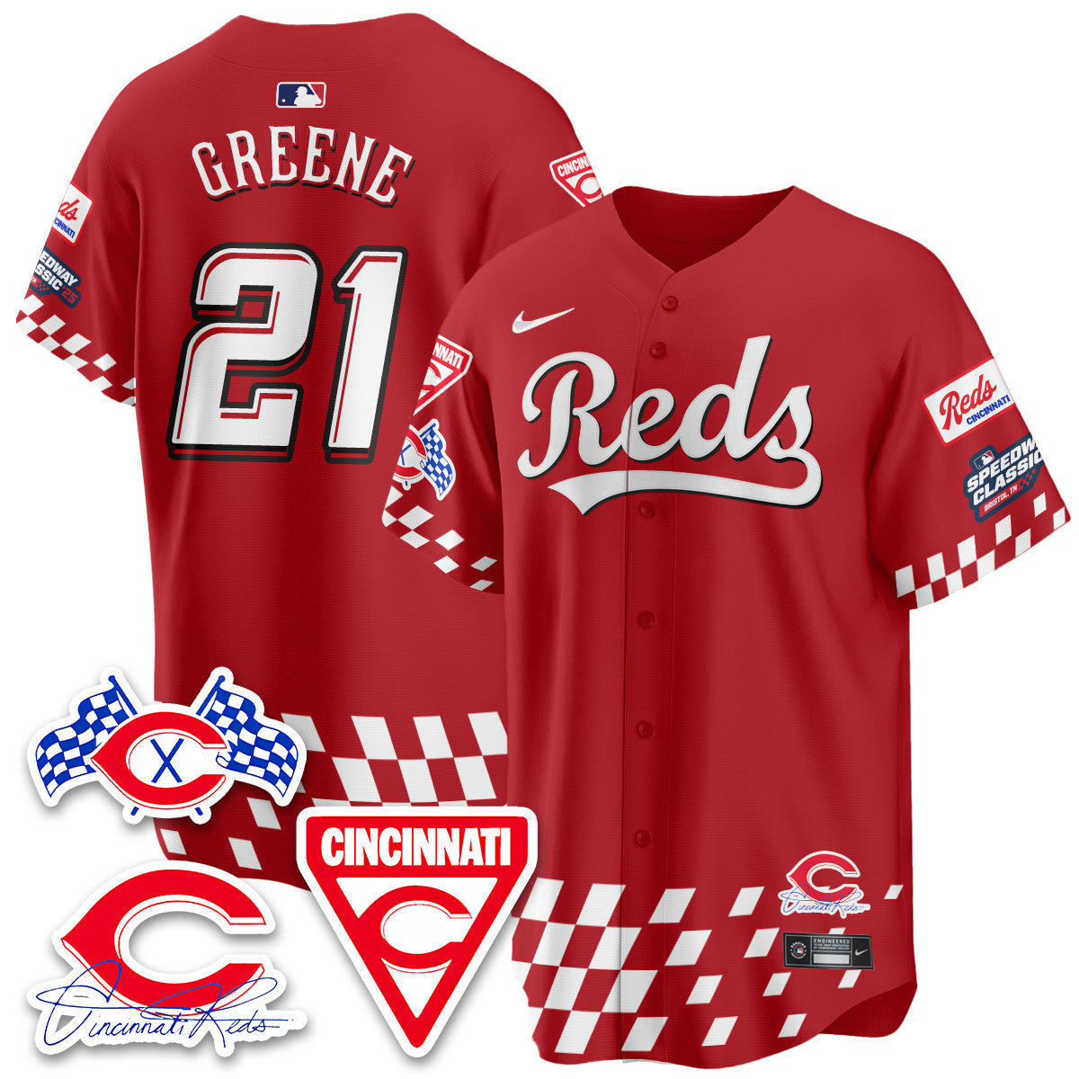 CIN 2025 Speedway Limited Jersey V2 - All Stitched-DTD