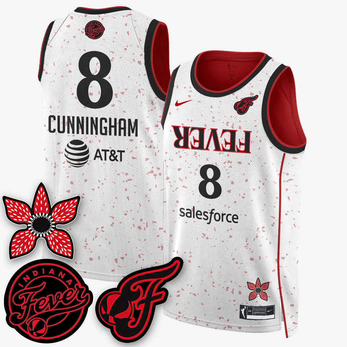 Men's Indiana Fever 'Stranger Things' Jersey - Stitched