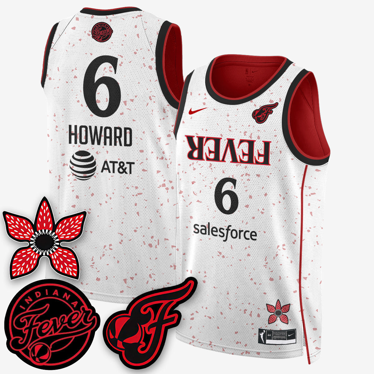 Indiana Fever 'Stranger Things' Jersey - Stitched-DTD