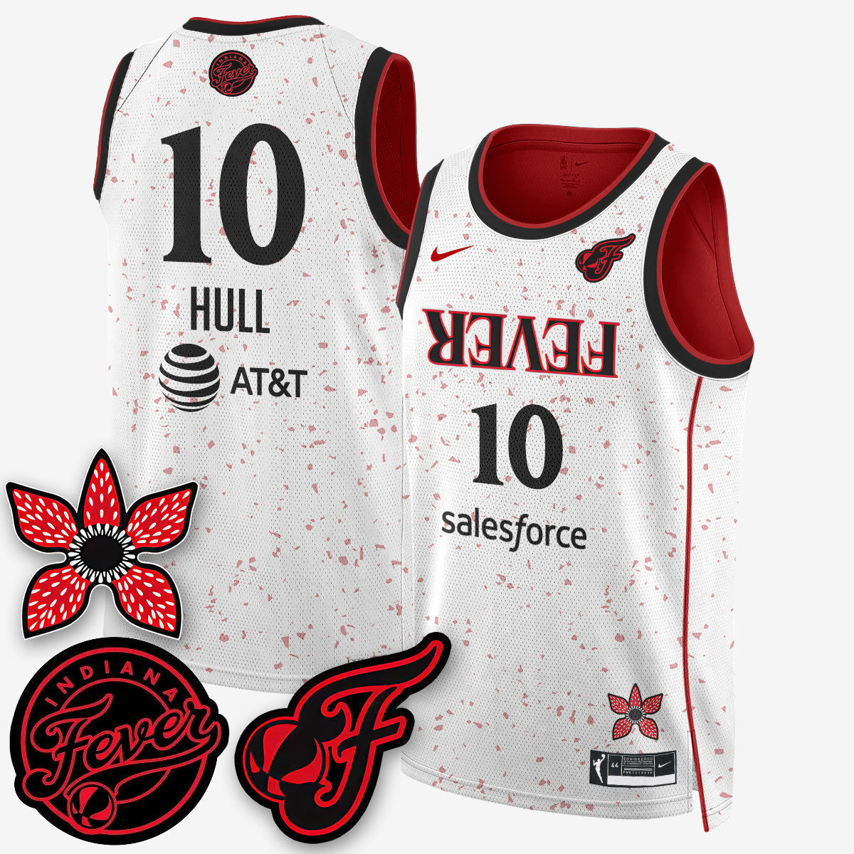 Indiana Fever 'Stranger Things' Jersey - Stitched-DTD