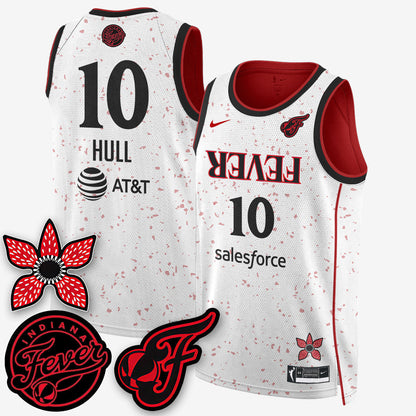 Indiana Fever 'Stranger Things' Jersey - Stitched-DTD